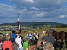 Heimerad Gedenkfeier auf dem Hasunger Berg